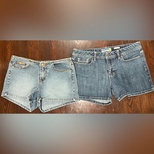 Shorts l.e.i. Size 9, Old Navy size 10.
